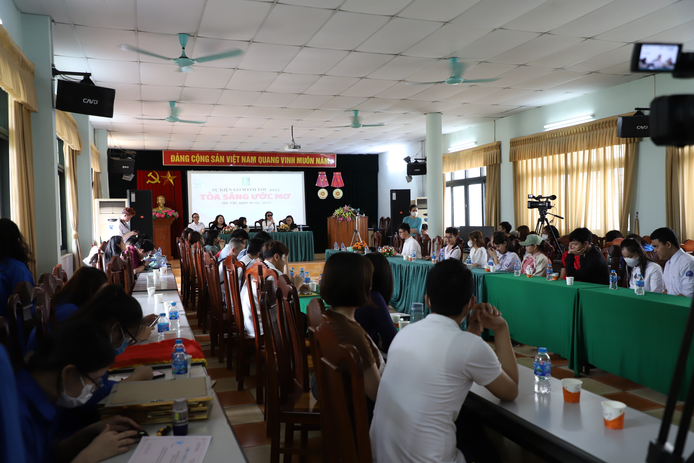 Picture: The event Go With You – Accompanying students with visually impairment